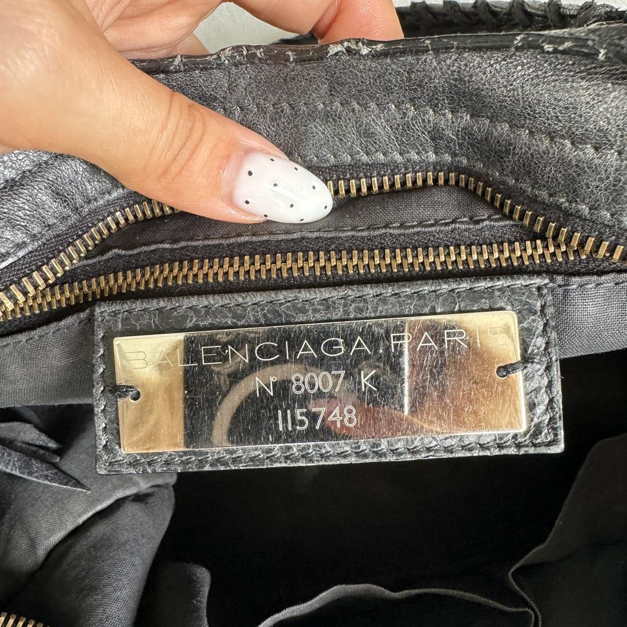 Authentic Balenciaga City Bag – Black (Medium)