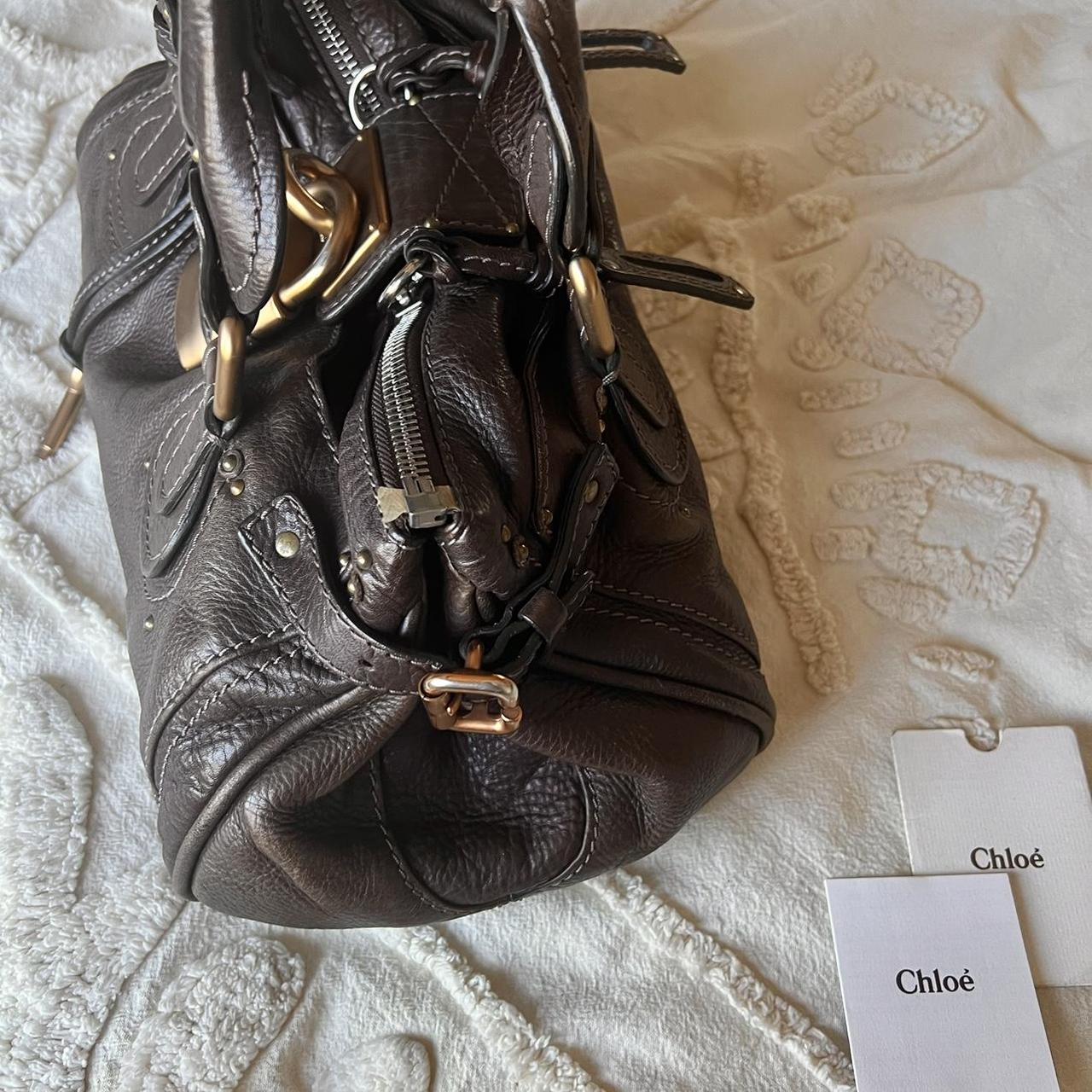 Authentic Chloé Paddington Bag – Dark Brown