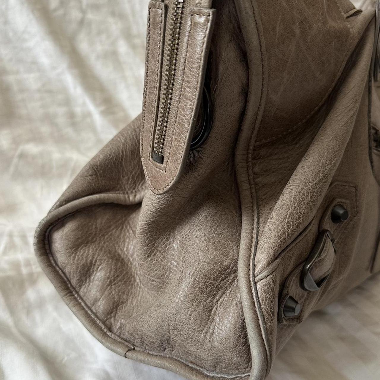 Authentic Balenciaga Part Time City Bag – Cool-Tone Brown