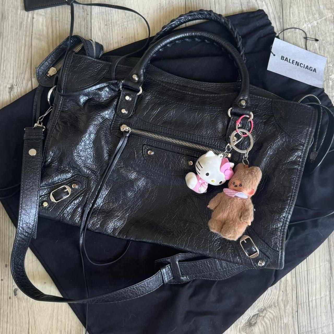 Authentic Balenciaga City Bag – Black