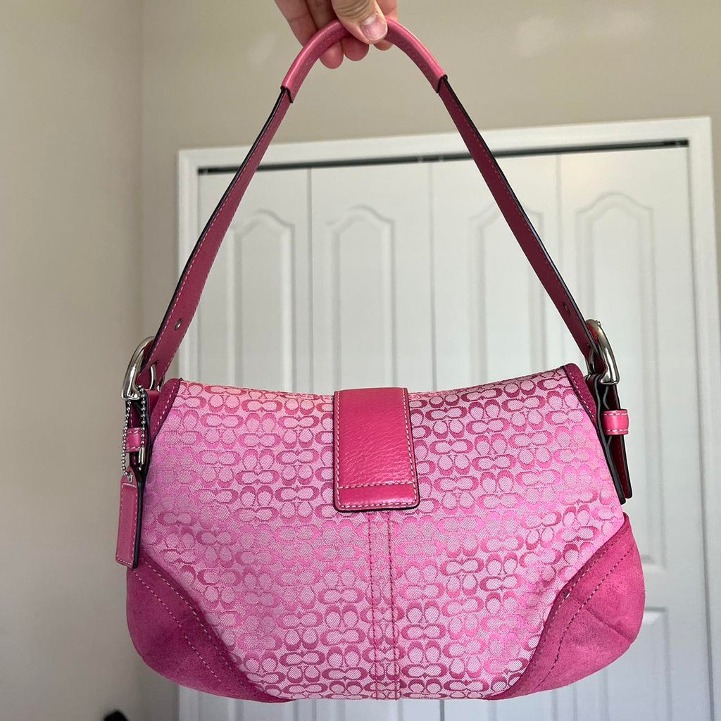 Vintage Coach Soho Jacquard shoulder bagYear made:...