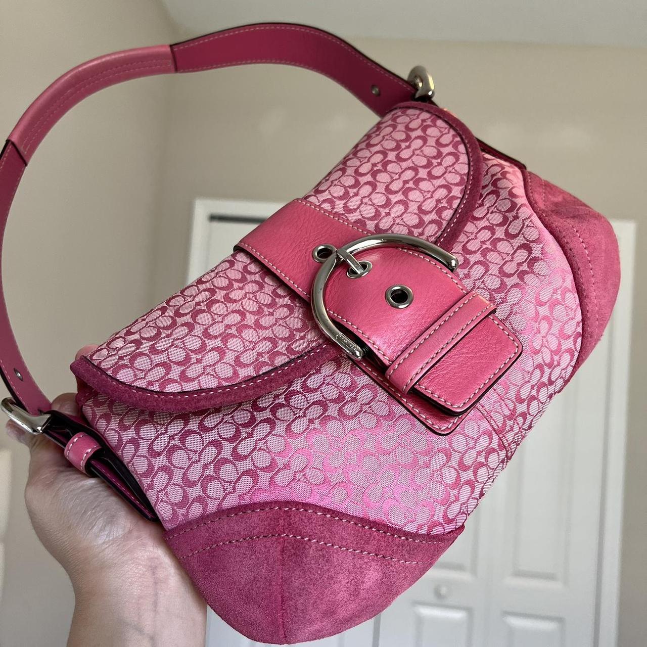 Vintage Coach Soho Jacquard shoulder bagYear made:...